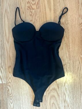 Express Black Contour Body Suit Size XS